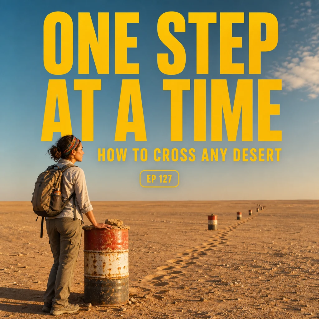 How to Cross Any Desert: One Step at a Time — cover
