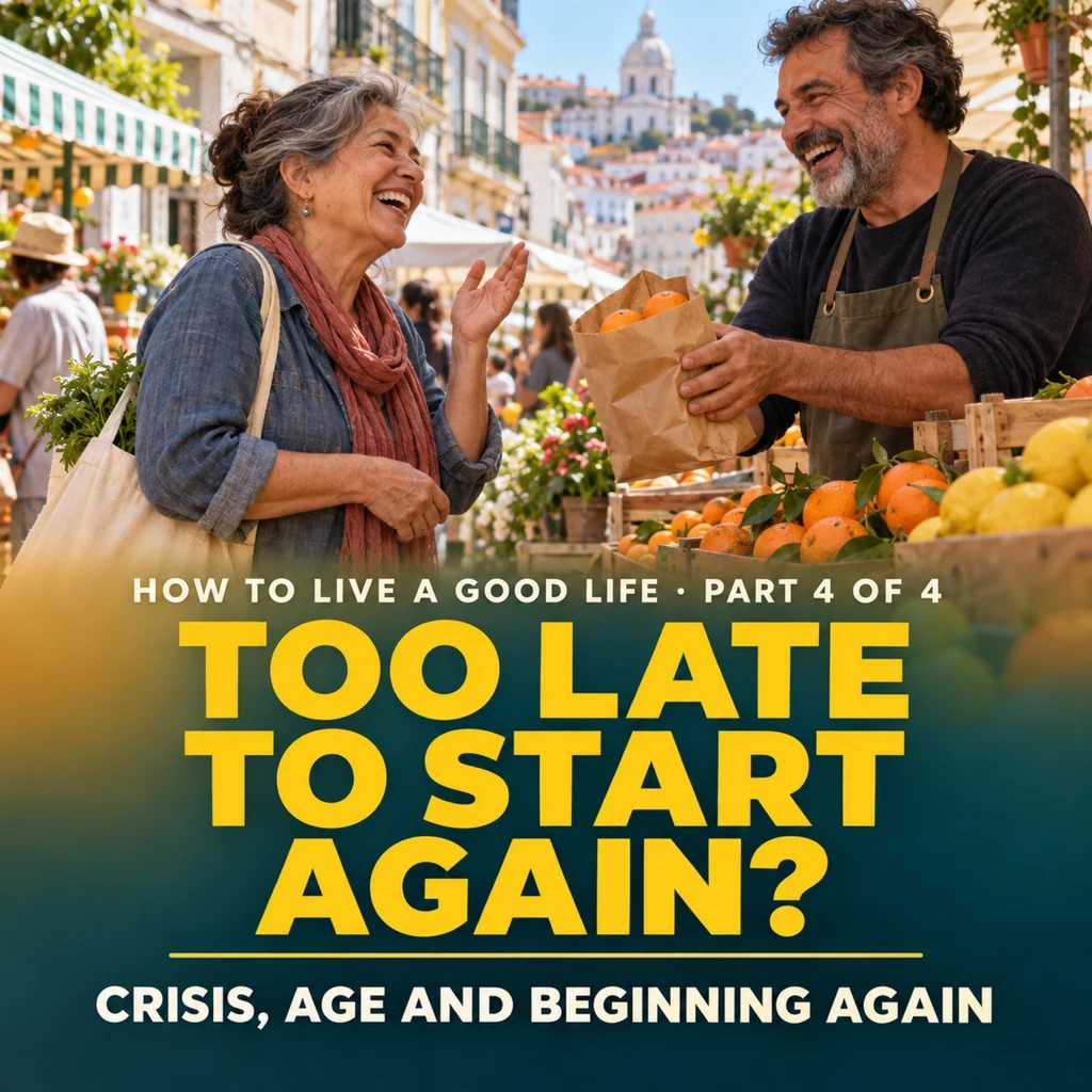 Is It Too Late to Start Again? | How to Live a Good Life, Episode 4 — cover