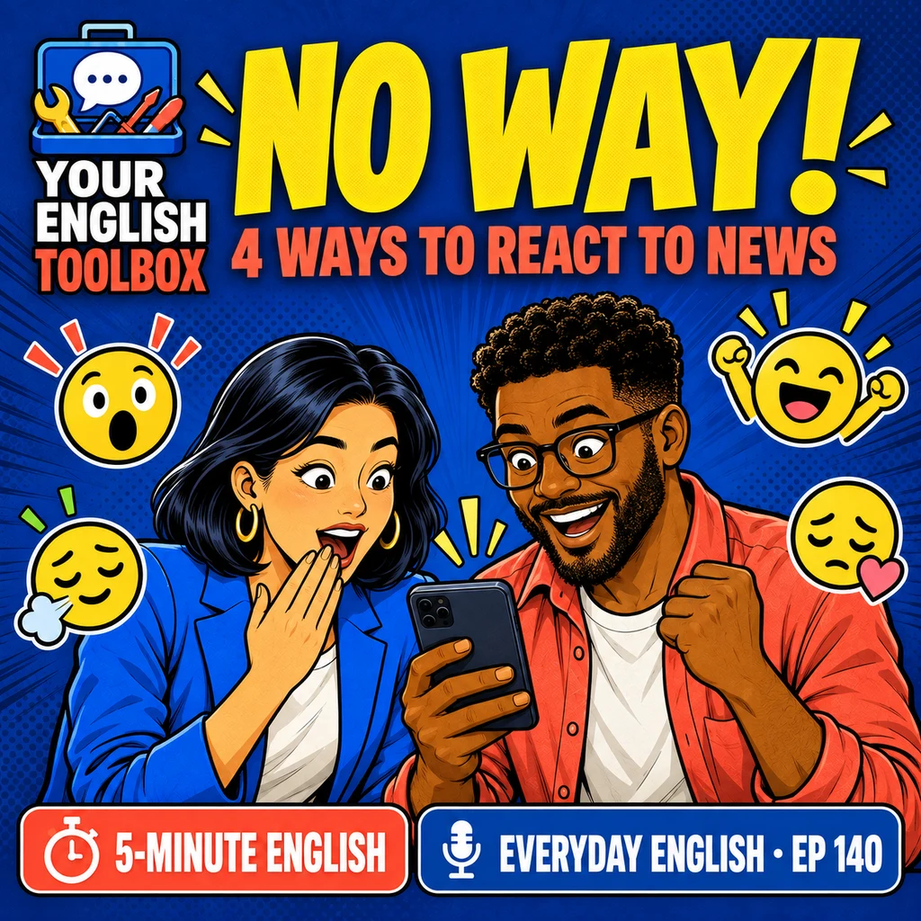 No Way! 4 Natural Ways to React to News — cover