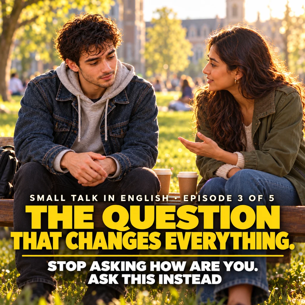 The Question That Changes Everything | Small Talk in English, Episode 3 — cover