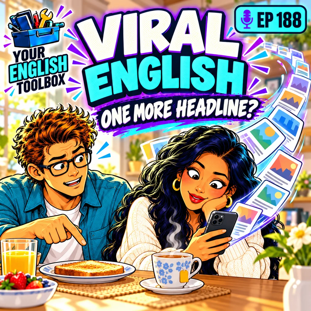 Viral English: Doomscrolling — One More Bad Headline — cover