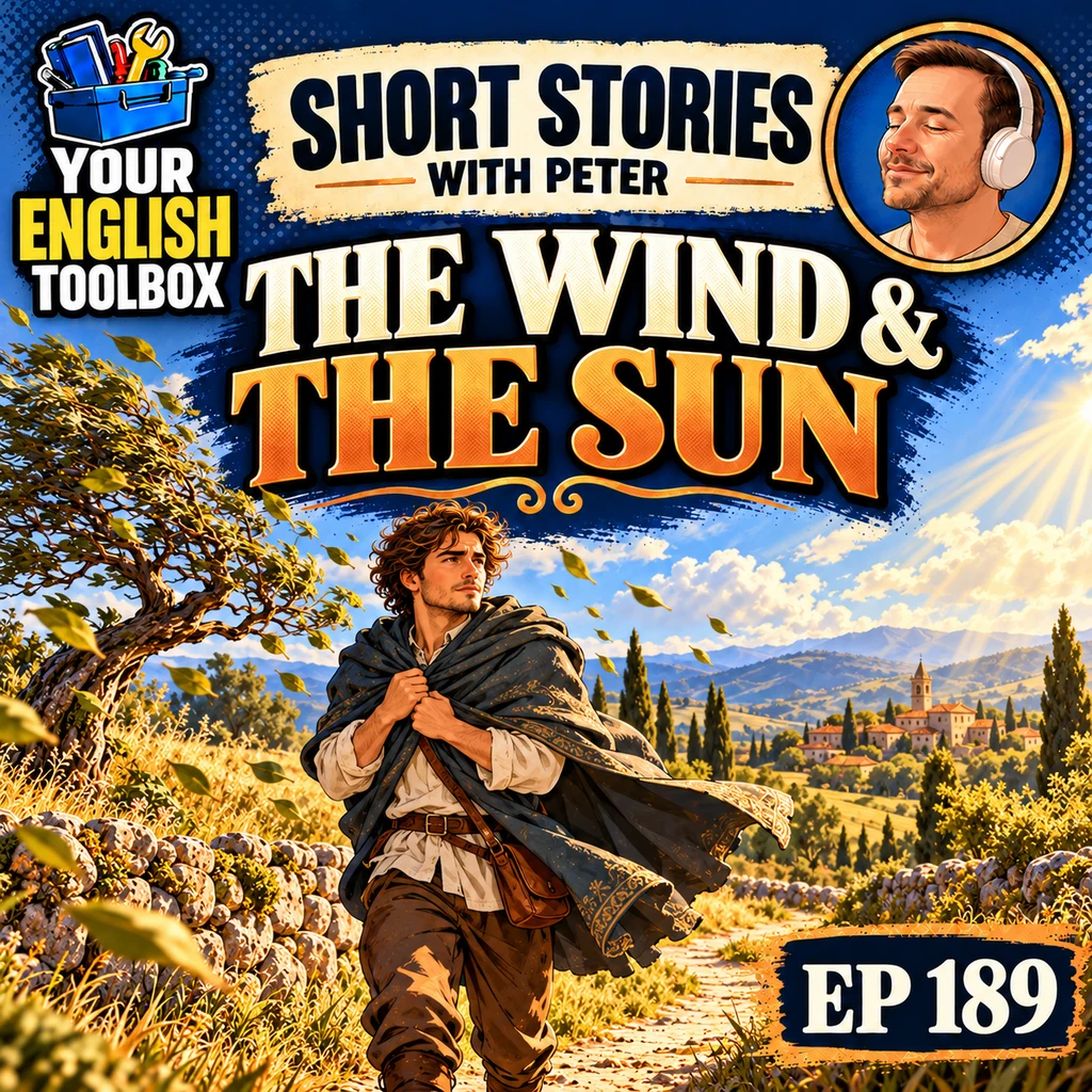 Short Stories with Peter: The North Wind and the Sun — cover
