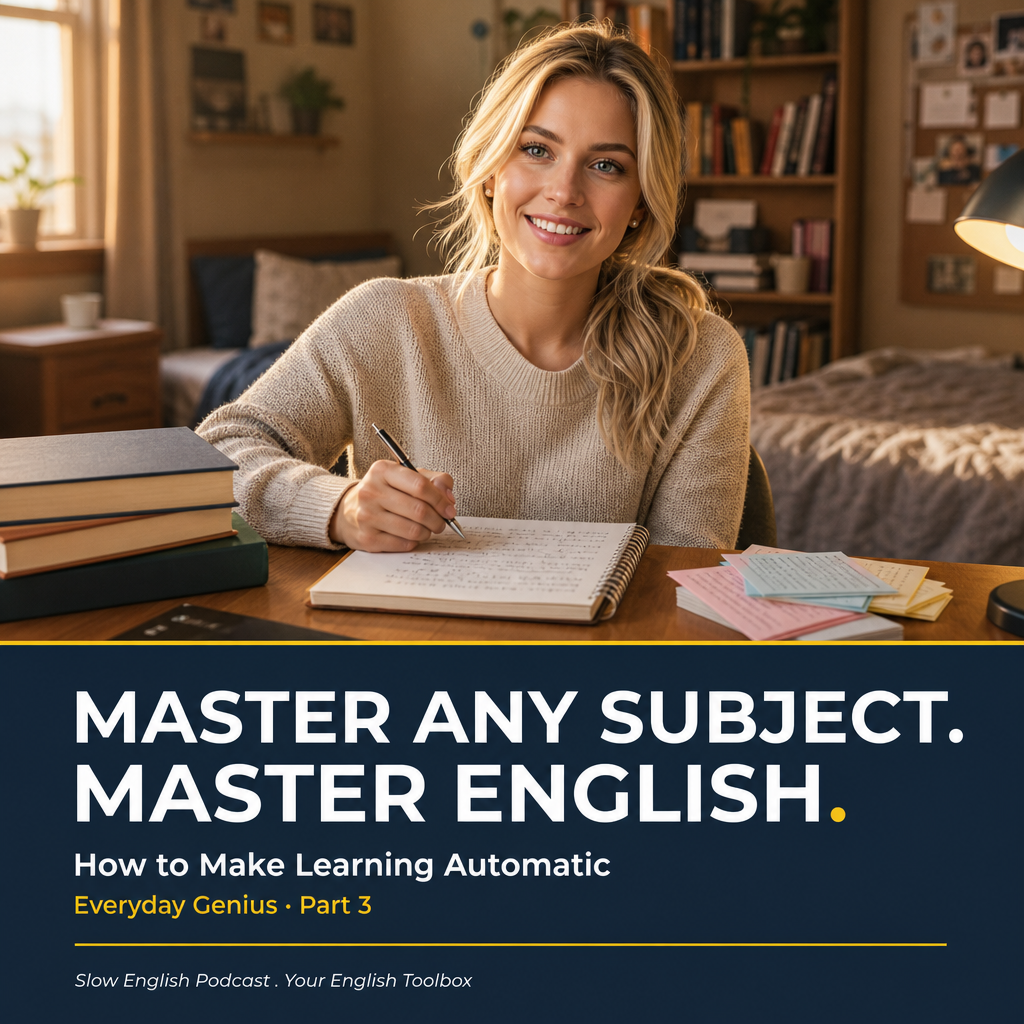 Master Any Subject, Master English: How to Make Learning Automatic — cover