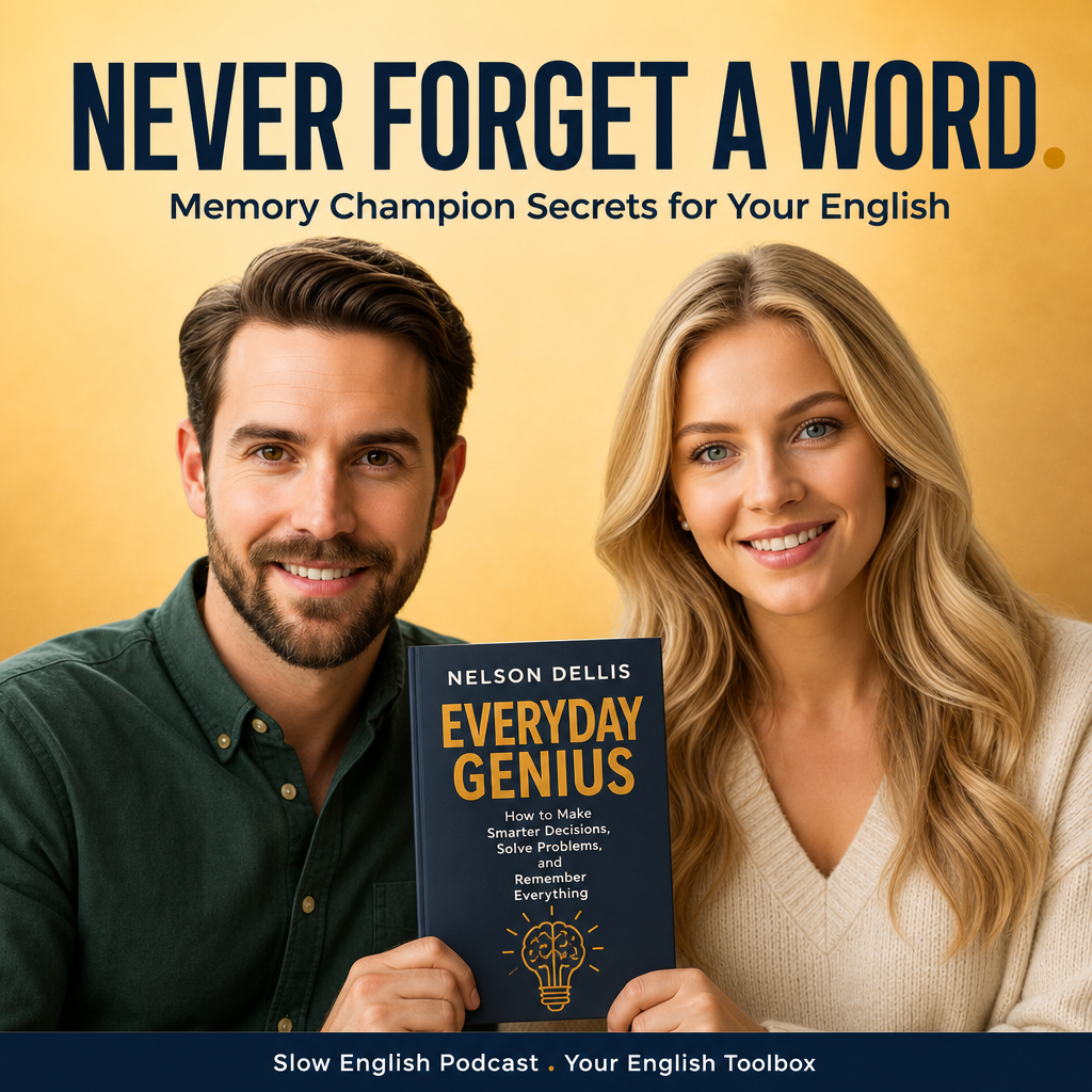 Never Forget a Word: Memory Champion Secrets for English Learners — cover